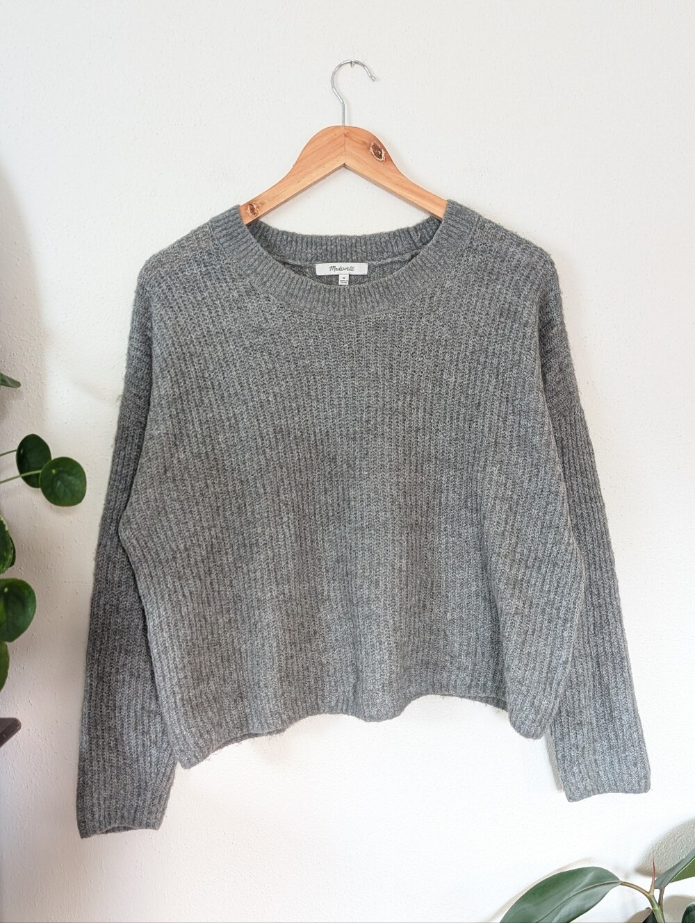 Madewell | Ribbed Crewneck Sweater | NM603